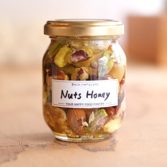 ご注文後に注ぐ!ナッツのはちみつ漬け